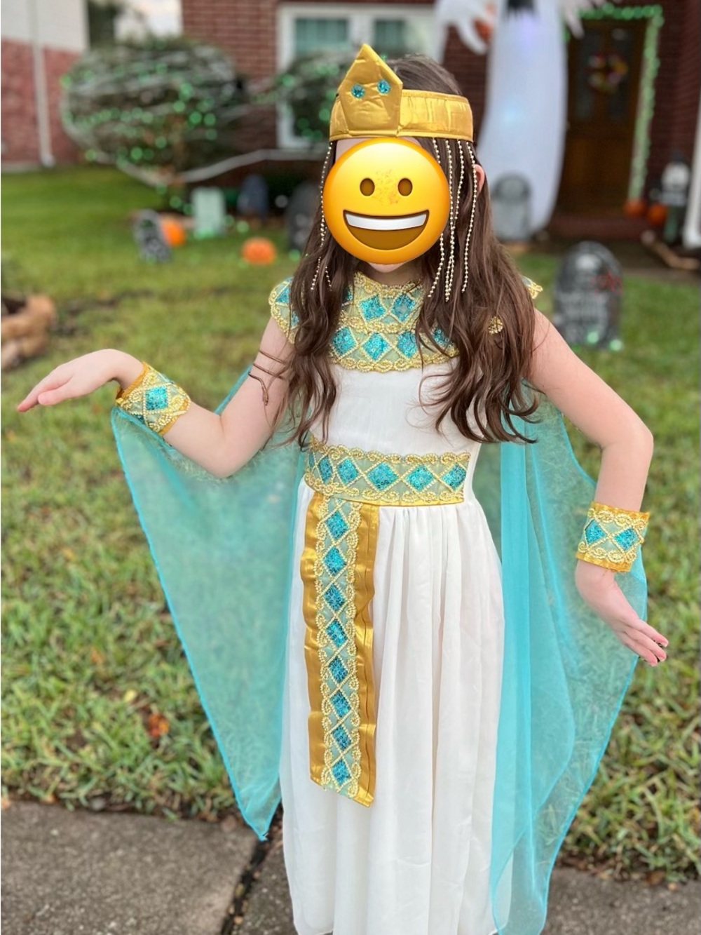 Kids Cleopatra Costume size 7-8 (Medium)
